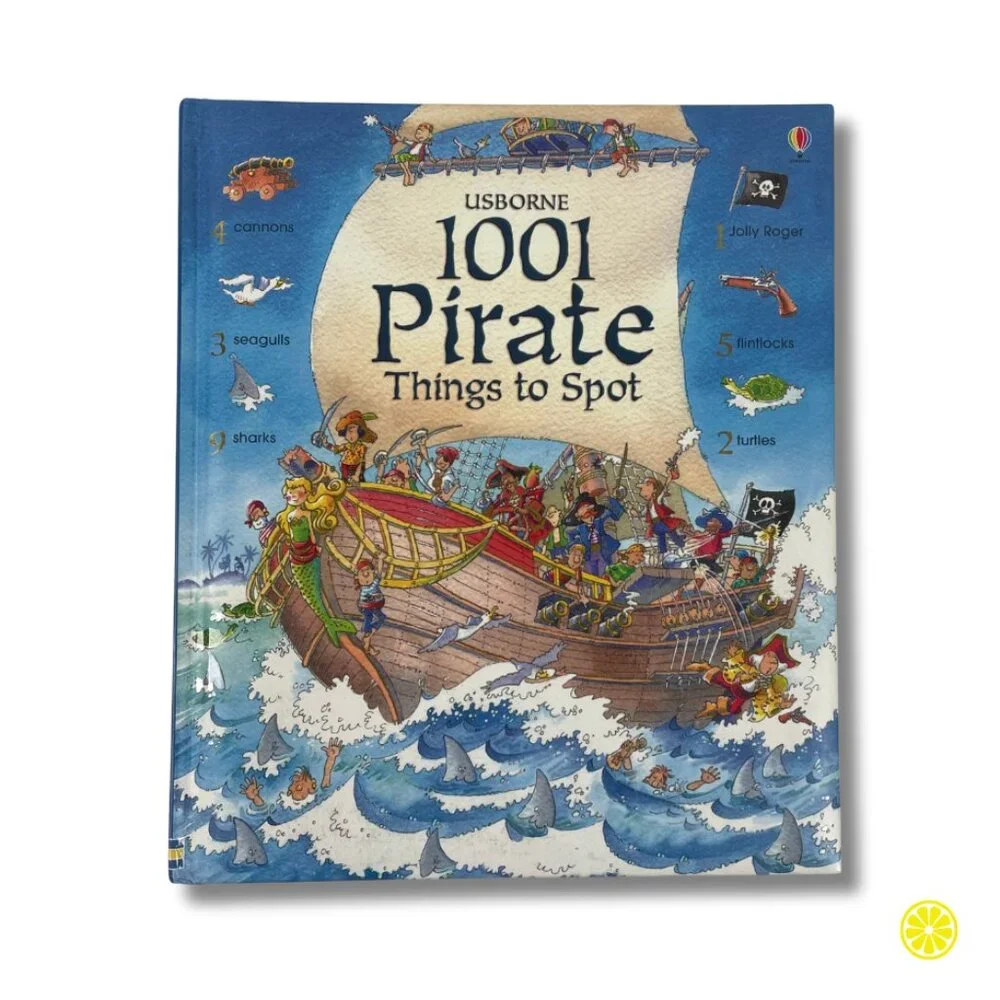 🍋 4/$20  Usborne 1001 Pirate Things to Spot | Kids Books Childrens Books - Picture 2 of 7